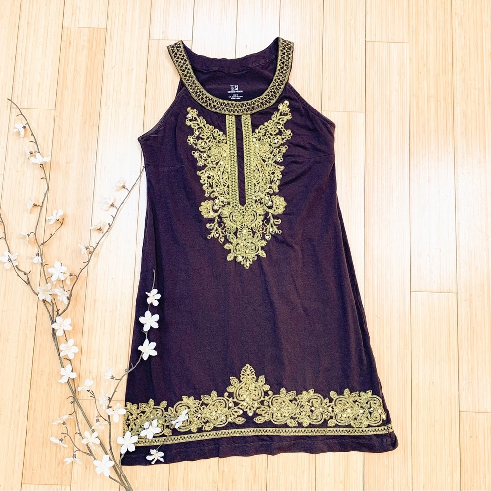 Thea Chelsea & Theodore Embroidered Sofft Dress, M - Picture 8 of 15